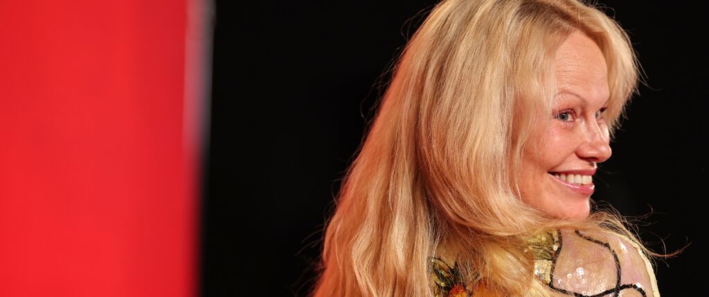 Huidige afbeelding: Pamela Anderson zonder make-up