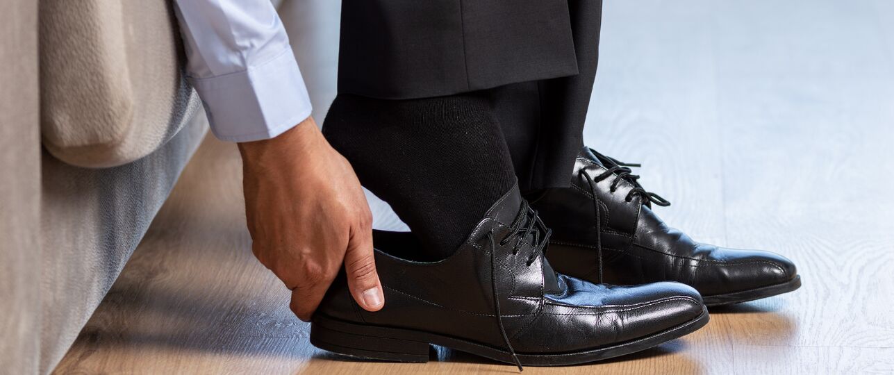 Schoenen uit in huis