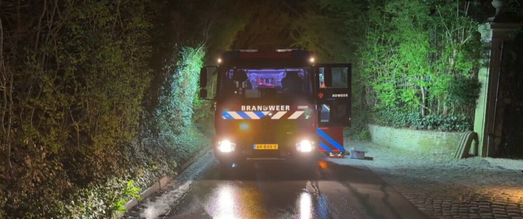 De vijver van André Rieu heeft voor problemen gezorgd.