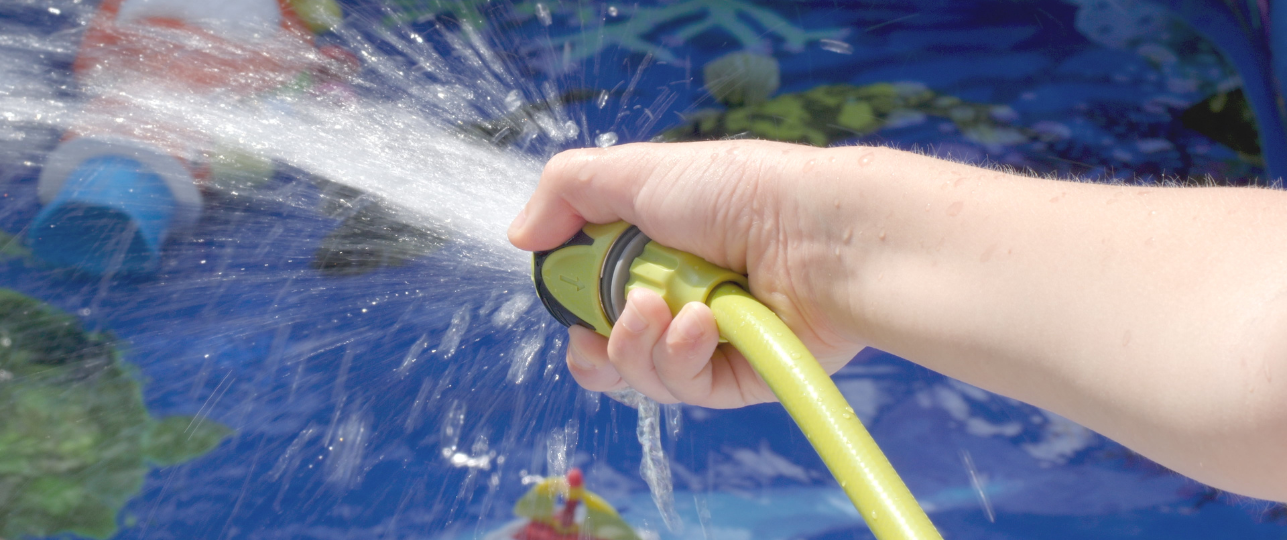 Tuin sproeien en zwembad vullen gaat extra kosten