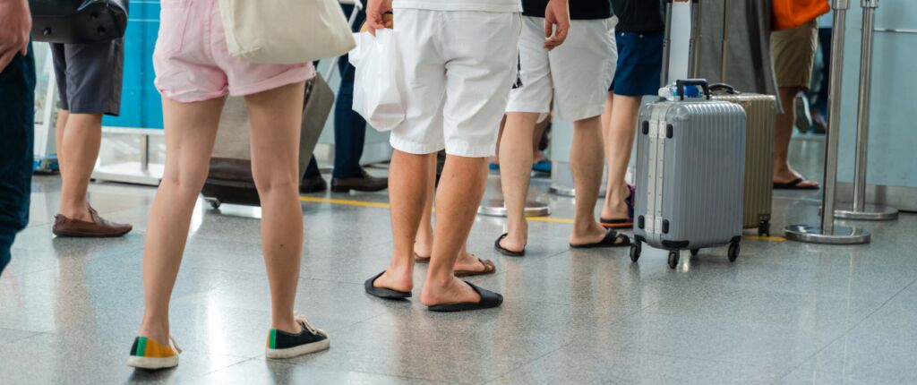 Huidige afbeelding: Werkdruk schiphol door zomervakantie