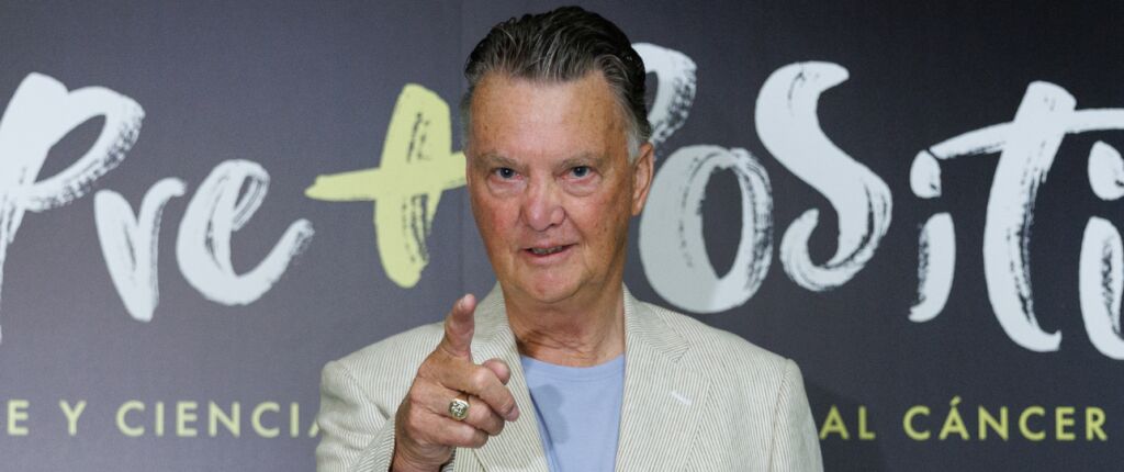 Huidige afbeelding: Louis van Gaal geeft tips