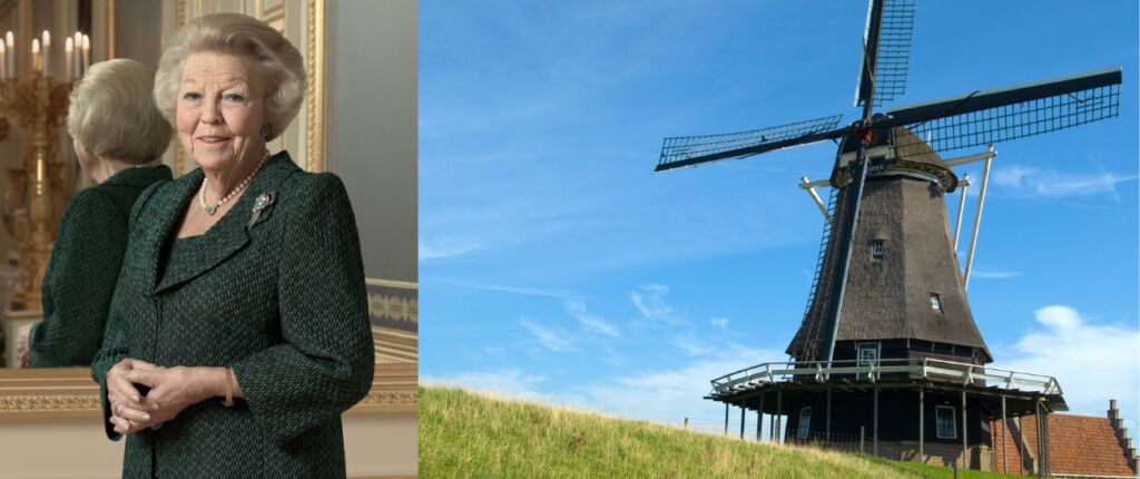 Huidige afbeelding: Beatrix opent meelmolen de Herder Medemblik