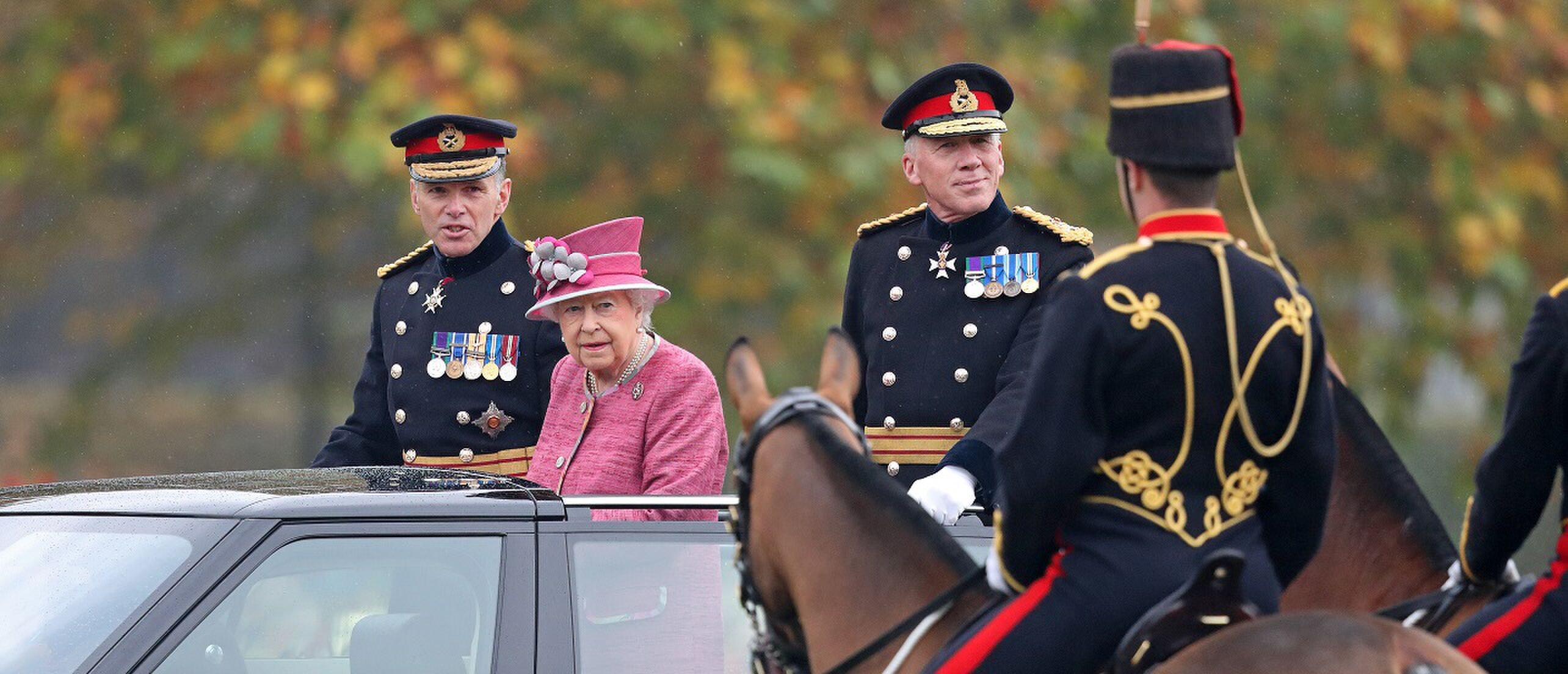 Gedenkteken in St. Jamespark voor Queen Elizabeth