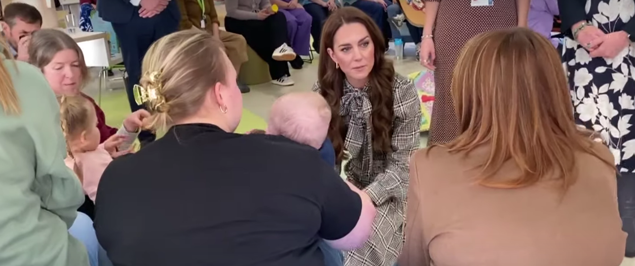 Prinses Catherine bezoekt kinderhospice