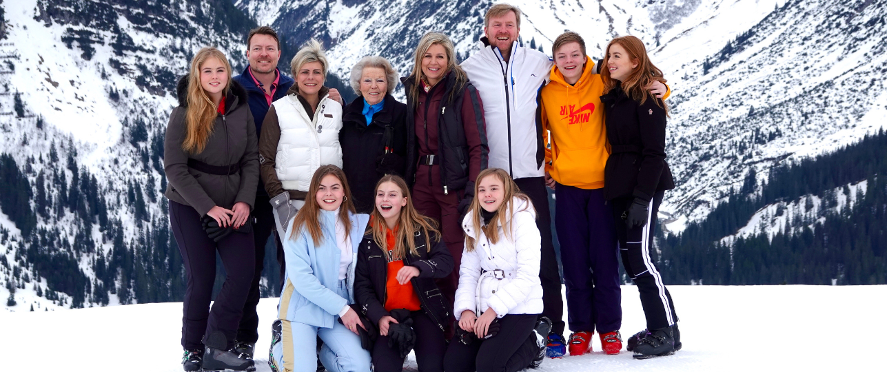Waarom gaan de Oranjes niet meer op de foto tijdens hun wintersport in Lech?