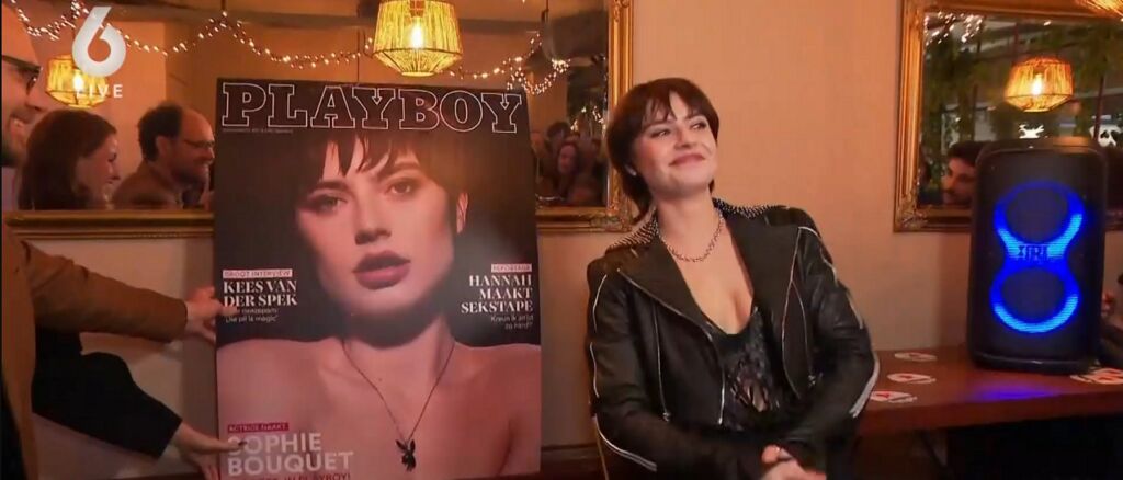 Huidige afbeelding: GTST actrice op cover Playboy