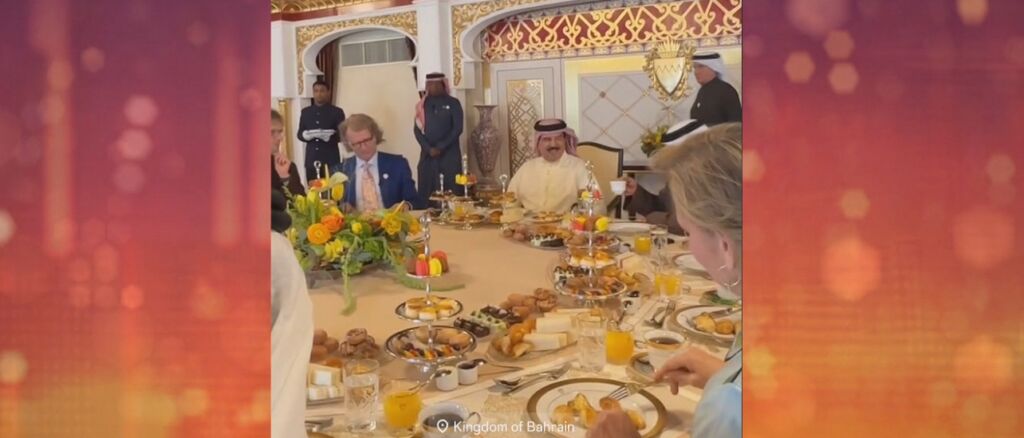 André Rieu op koninklijk theekransje in Bahrein