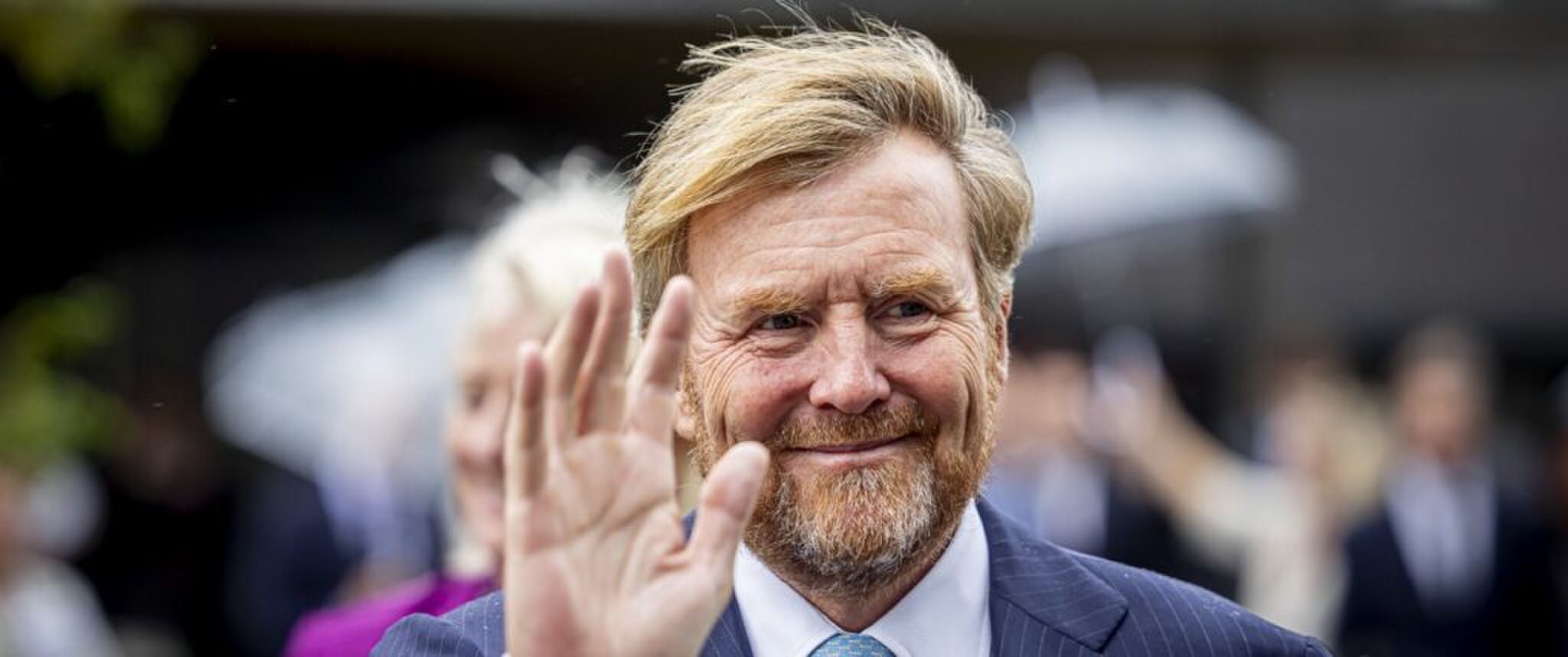 Huidige afbeelding: Koning Willem-Alexander 1e keer bij Boekenweek