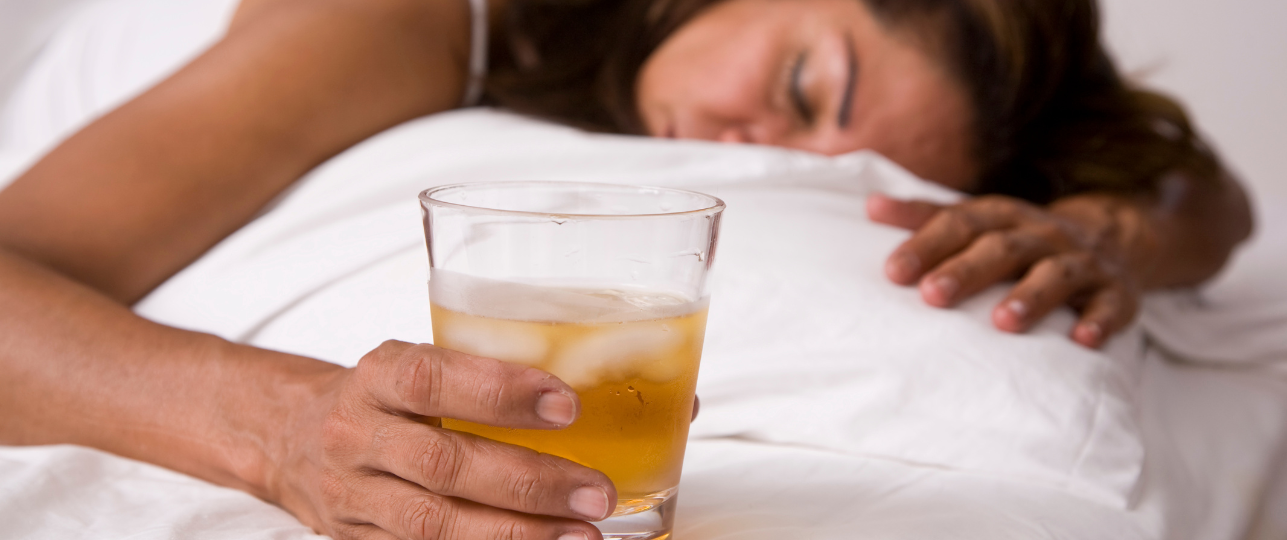 slaapmutsje nachtrust alcohol slapen