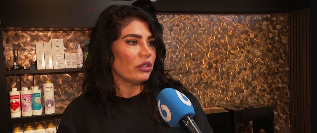 Huidige afbeelding: Melisa (vrouw van Andy van der Meijde) stopt met cosmetische ingrepen