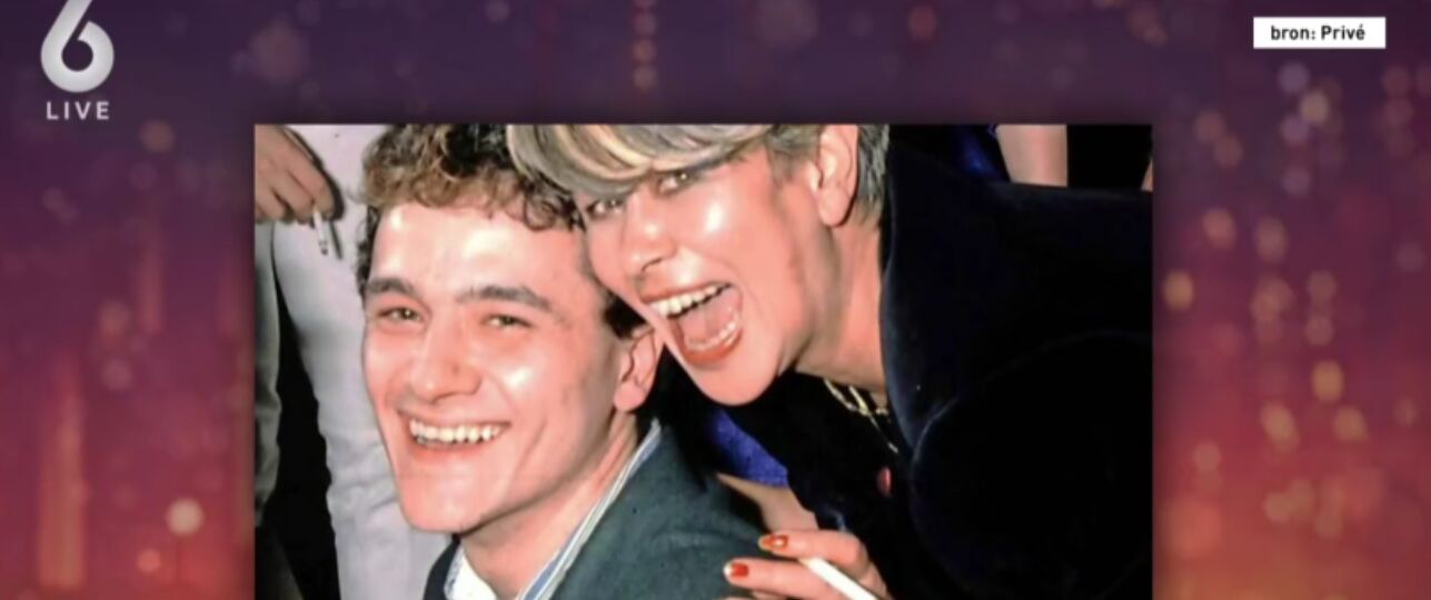 Anneke Grönloh en haar zoon