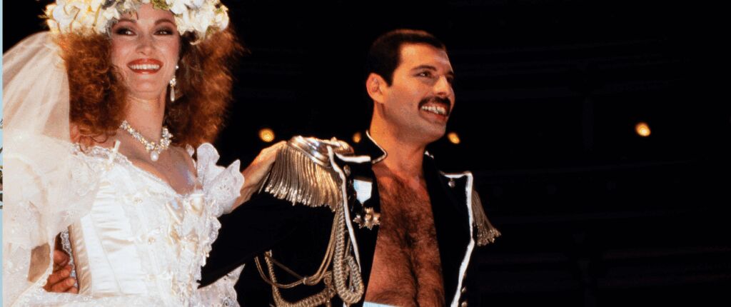 Huidige afbeelding: Freddie Mercury had een affaire waar een dochter uit is geboren