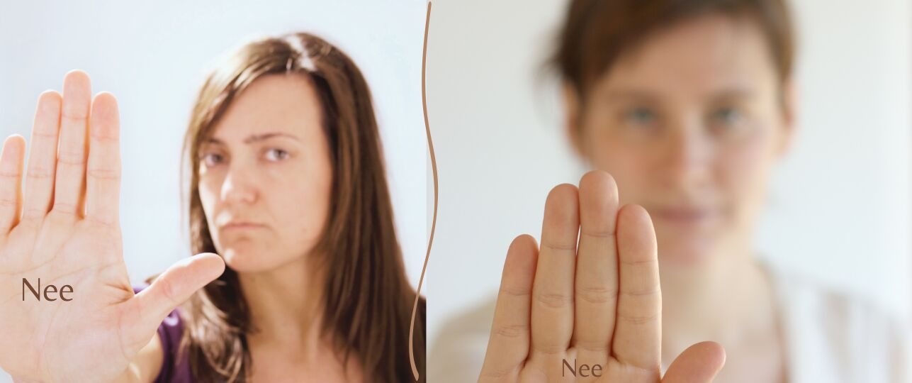 Geja Inspireert helpt jou om nee te zeggen