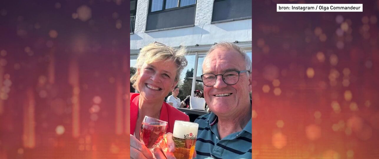 Olga Commandeur en haar man Frank.