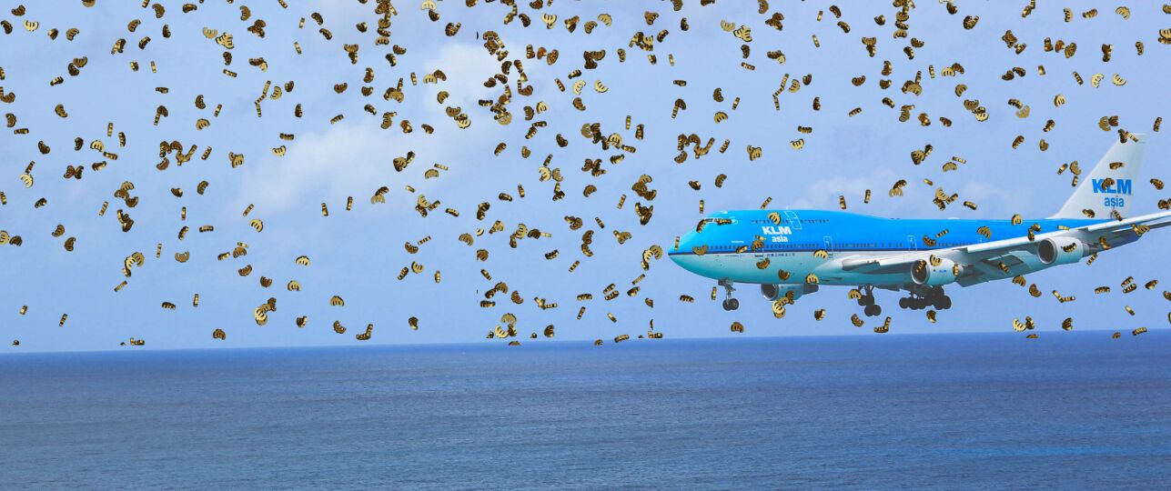 KLM-top ontvangt hoge bonus, personeel niks