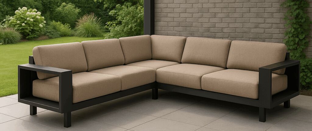 Tuinmeubelen onder je overkapping