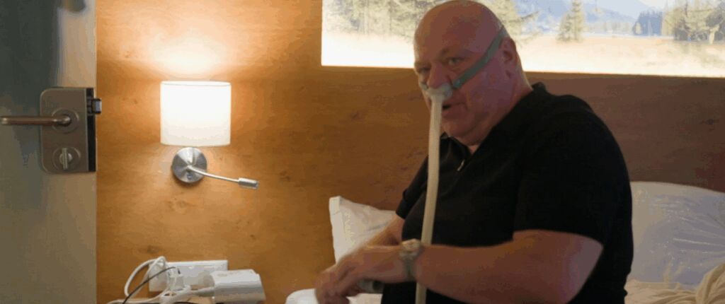 Huidige afbeelding: Peter Gillis heeft slaapapneu