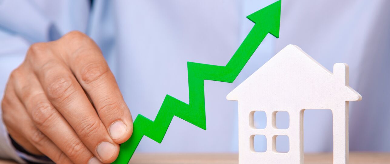 huizen prijzen stijgen met 10%