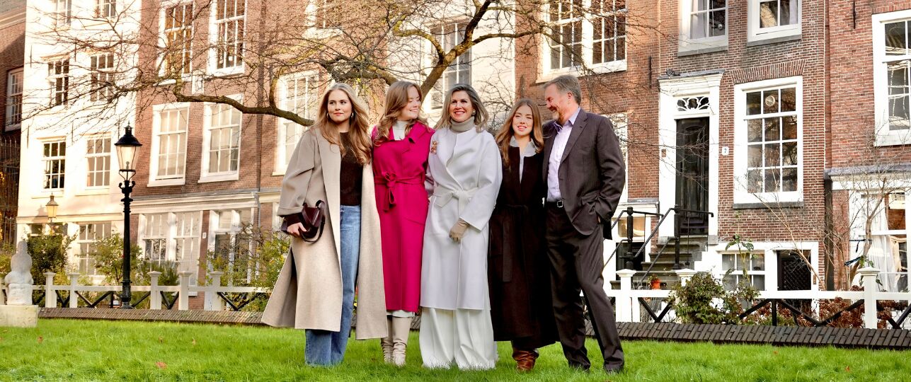 Jaarlijkse fotosessie koninklijk gezin