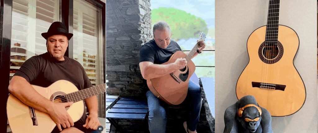 Huidige afbeelding: Frans Bauer test Engelse liedjes en gitaar