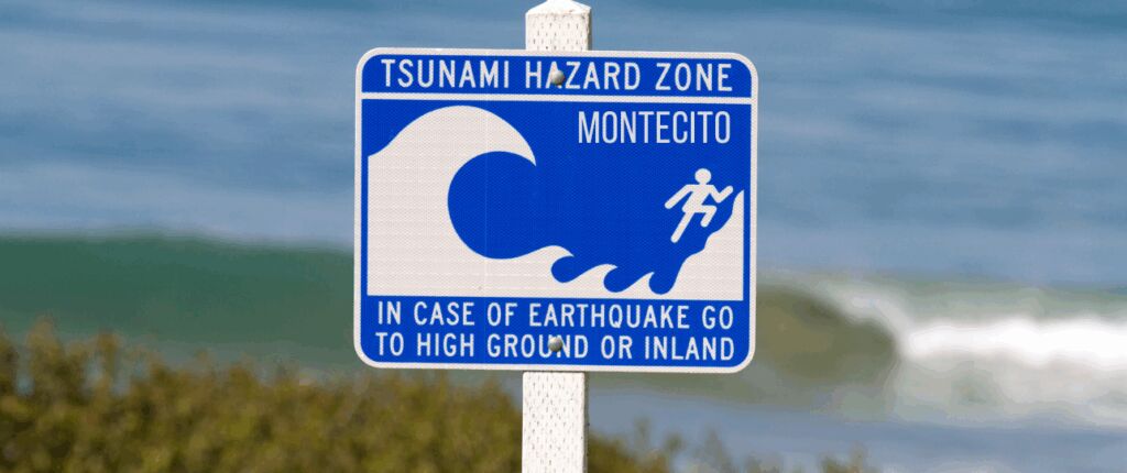 Huidige afbeelding: Villa van prins Harry en Meghan in Montecito ligt in tsunami-risicogebied