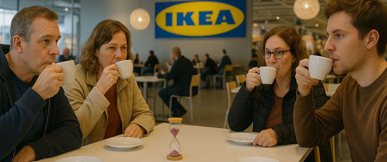 Koffie bij IKEA