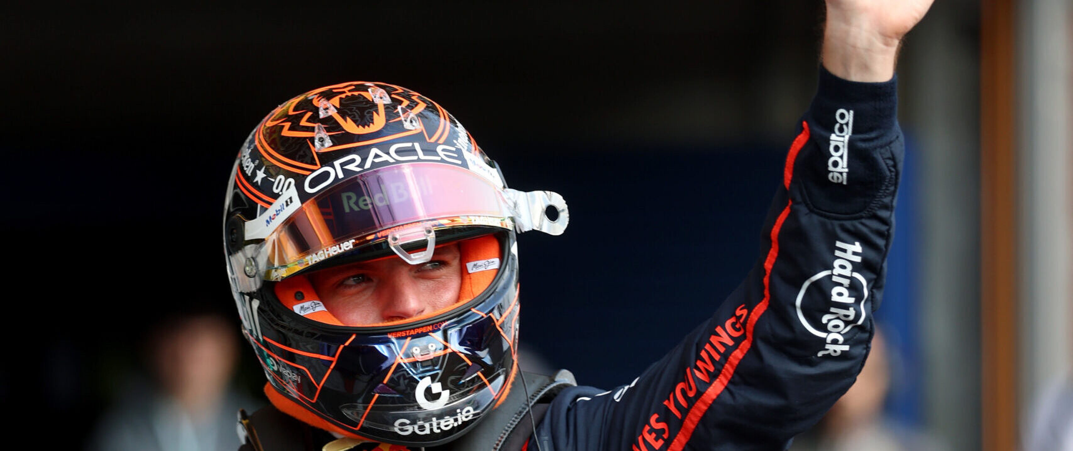 Max Verstappen tijdens het Grand Prix-weekend in België