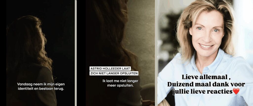 Huidige afbeelding: Astrid Holleeder laat zich niet langer opsluiten