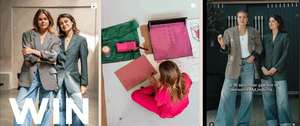 Huidige afbeelding: Eloise van Oranje aller eerste modeshow MyLimaLima