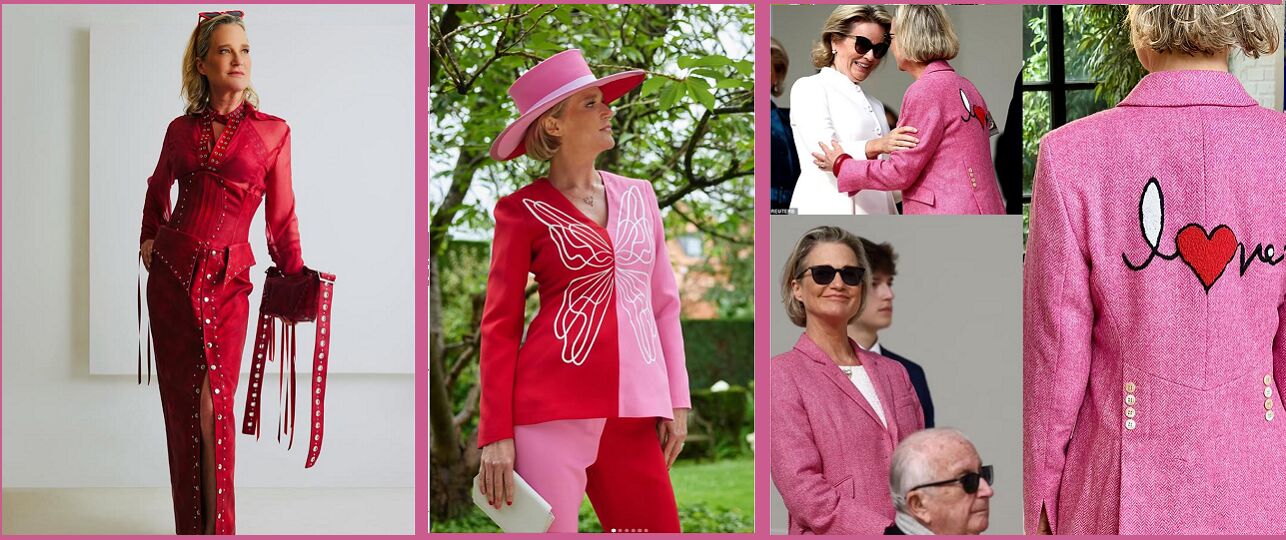 delphine de saxe cobourg haar opvallende kledingstijl