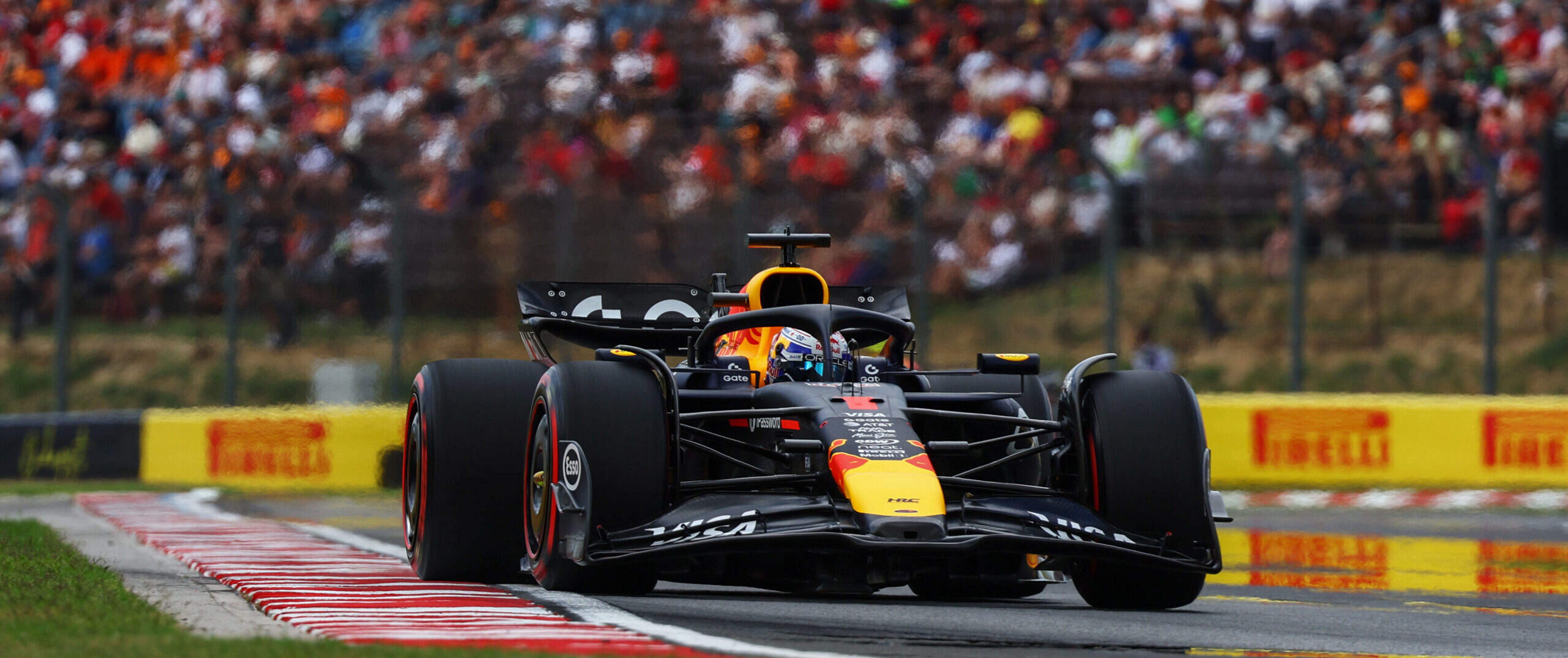 Max Verstappen was betrokken bij een apart incident tijdens de Grand Prix van Hongarije