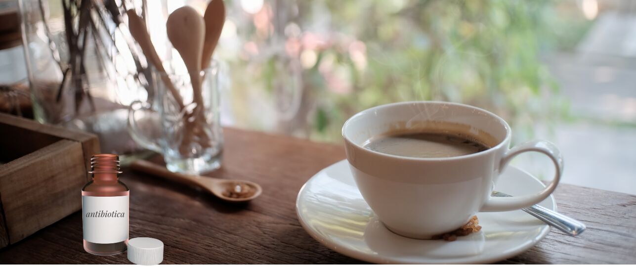 koffie en antibiotica