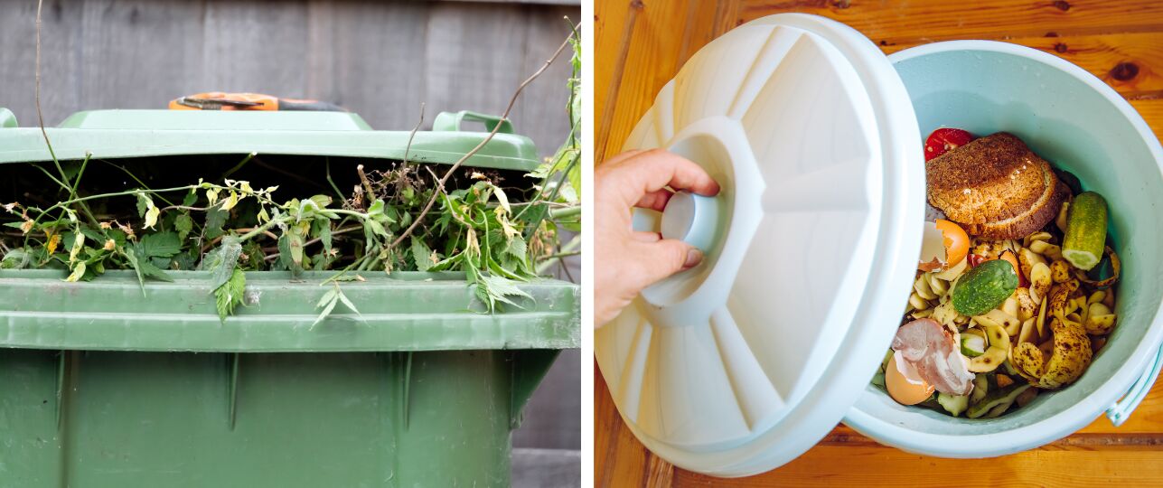 vieze geur in gft bak