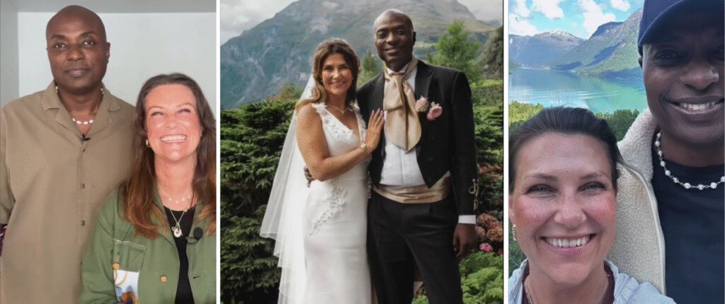 Huidige afbeelding: Prinses Märtha Louise en Durek Verrett