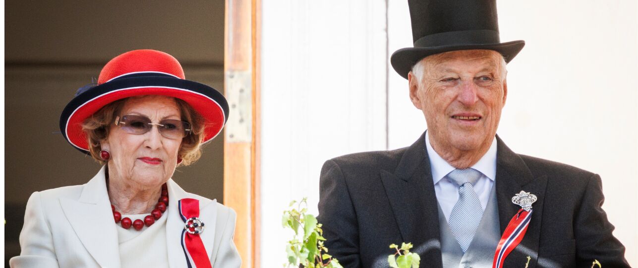 Koning Harald V en koningin Sonja