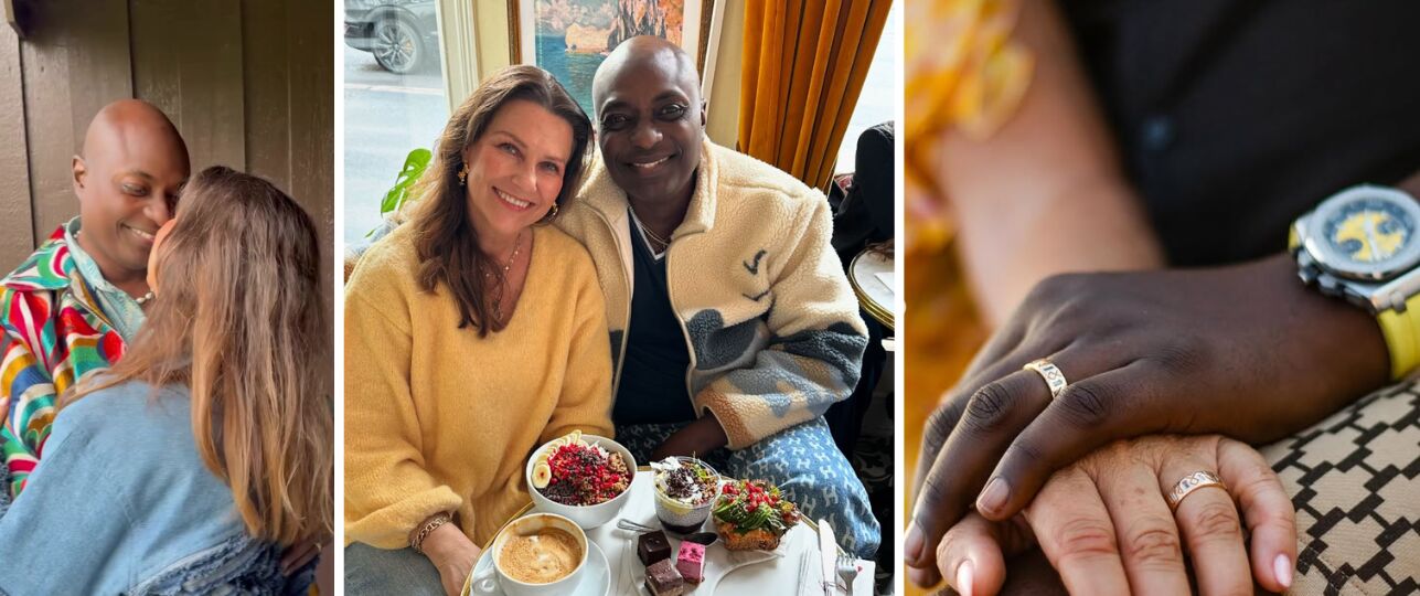 Märtha Louise en Durek Verrett.