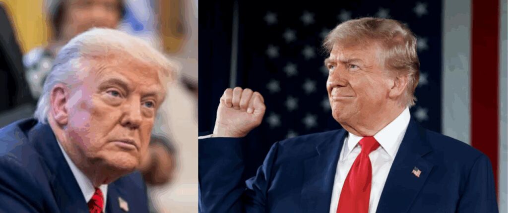 Huidige afbeelding: Donald Trump