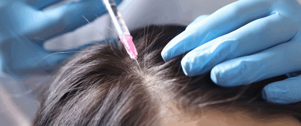 Huidige afbeelding: Grijs haar injecties vitamine B12