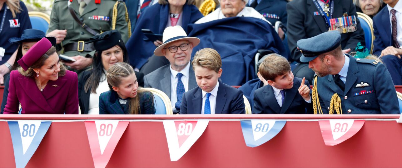 Catherine, William en de kinderen