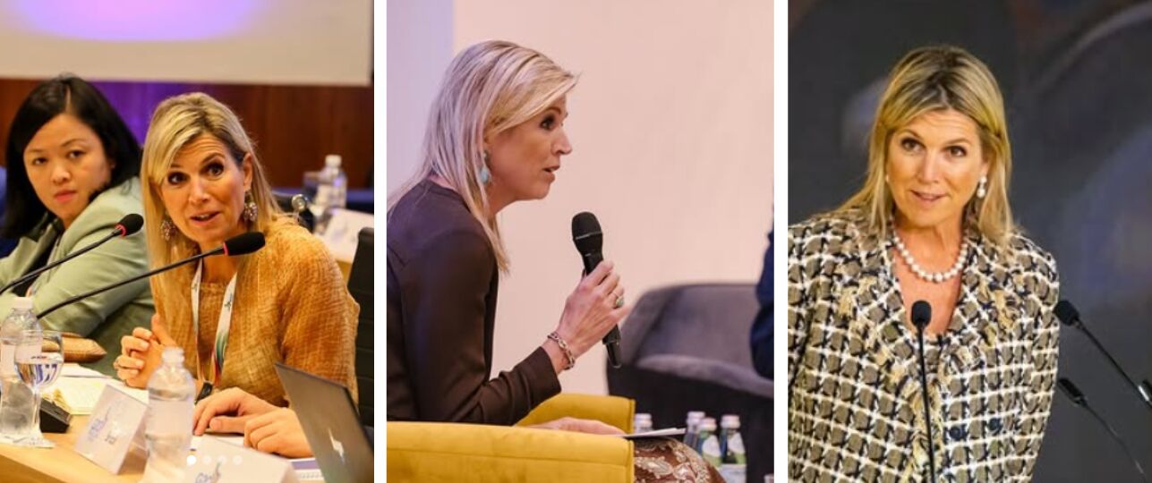 Maxima bezoekt Indonesië voor de vn