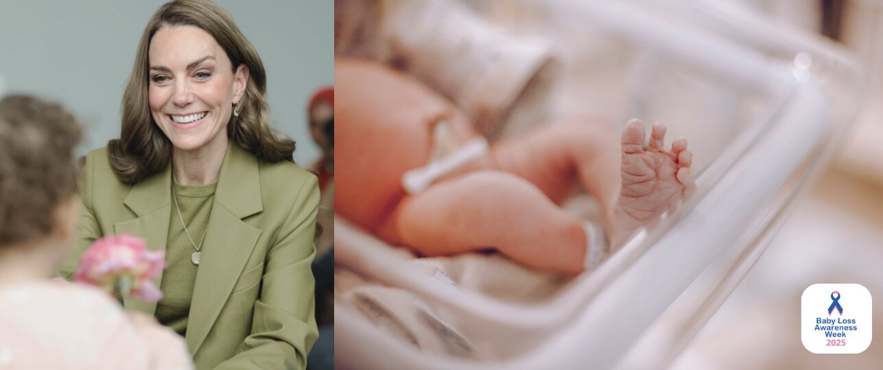 Prince and Princess of Wales & Canva - Babyverlies week