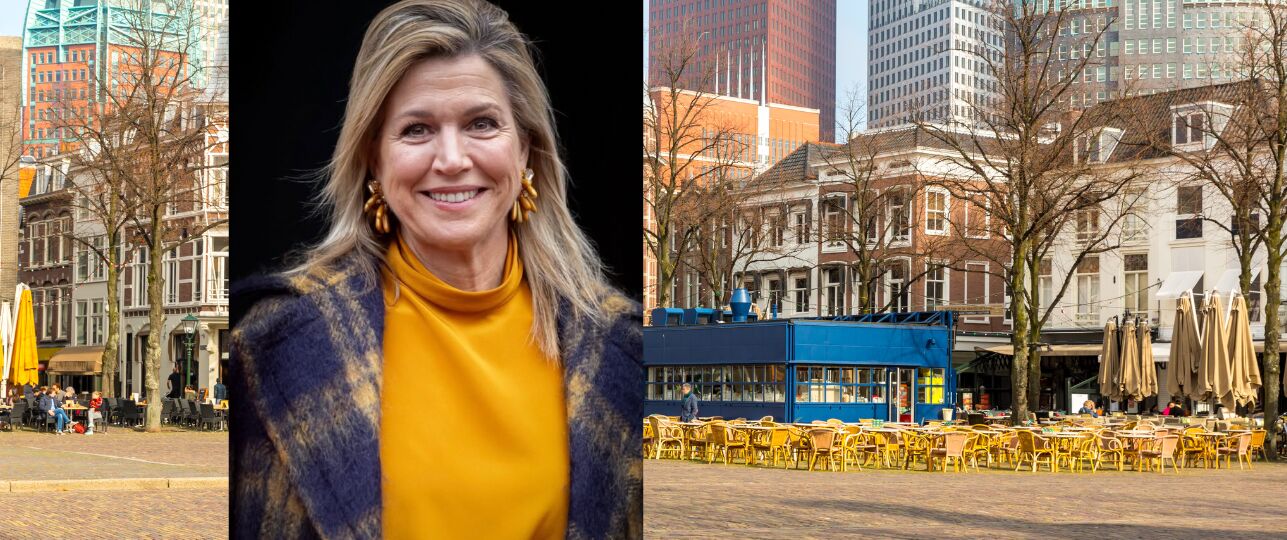 Máxima shoppen in Den Haag