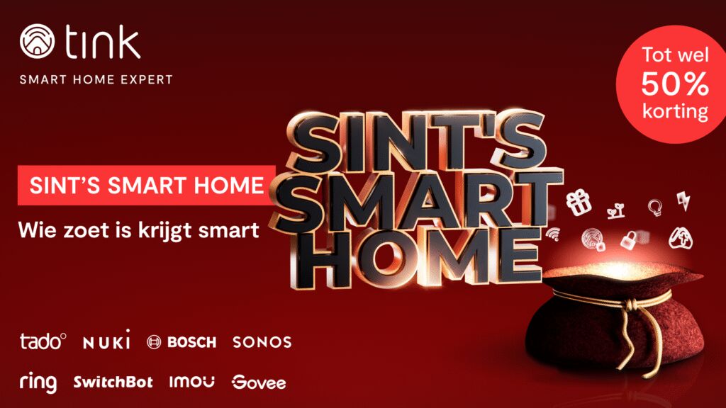Tink automatische gordijnen Black Friday deal