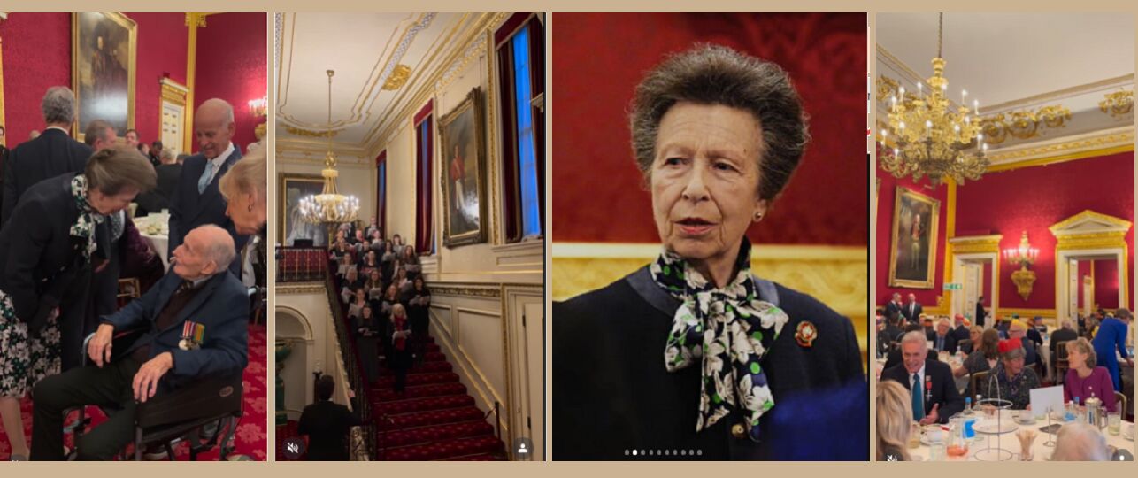 kerstthee van Prinses Anne