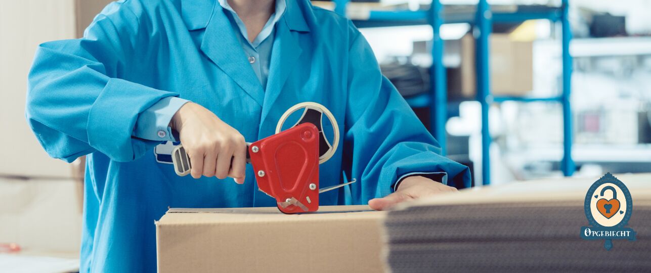 opgebiecht liegen over werk