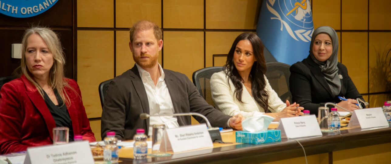 Harry en Meghan in Jordanië
