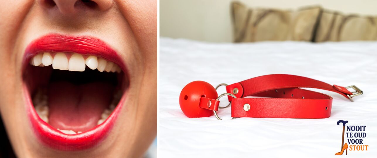 Help, de SM-bal ging niet meer uit mijn mond