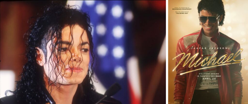 Huidige afbeelding: Michael Jackson