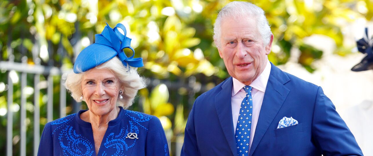 Koningin Camilla en koning Charles